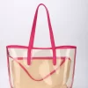 19.2 in 1 Beach tote bag Jute+PVC JB032 - Image 3