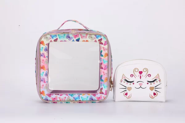 10.  Cosmetic bag PVC and PU JB019 - Image 3