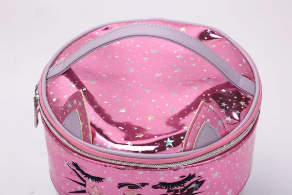 12. Cosmetic bag PVC and Leather JB021 - Image 2